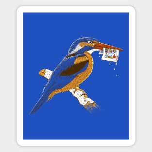 King Fisher Sticker